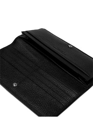Portafoglio in pelle martellata nera GIANNI CHIARINI | PF5041GRN001